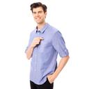 Chef Works Blue Small Modern Oxford Classic Shirt for Men