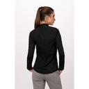 Chef Works Black Small Modern Fit Formel Shirt for Women