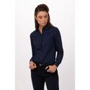 Chef Works Navy Medium Classic Fit Deco Shirt for Women
