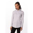 Chef Works Grey Small Modern Fit Spiritoso Shirt for Women