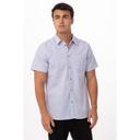 Chef Works Blue Extra Large Modern Fit Havana Shirt for Men