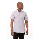 Chef Works Grey 2XL Modern Fit Havana Shirt for Men