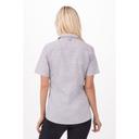 Chef Works Grey Medium Classic Fit Havana Shirt for Women