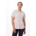 Chef Works Taupe Extra Large Classic Fit Havana Shirt for Women