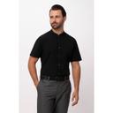 Chef Works Black 3XL Modern Fit Seersucker Shirt for Men