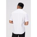 Chef Works White 2XL Cody Zip Work Shirt for Men