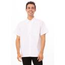 Chef Works White Large Classic Fit Utility Cook Shirt for Unisex