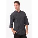 Chef Works Dark Grey Small Classic Fit Brighton Chef Coat for Unisex