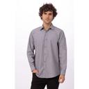 Chef Works Grey Extra Small Classic Fit Chambray Shirt for Men