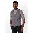 Chef Works Light Grey 4XL Formal Fit Bridge Vest for Men