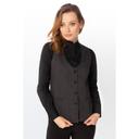 Chef Works Pinstripe Large Formal Fit Bridge Vest for Women