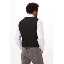 Chef Works Black Small Classic Fit Essential Vest for Men