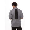 Chef Works Dark Grey with Black Contrast Extra Large Classic Fit Valais V-Series Chef Coat for Unisex