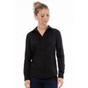 Chef Works Black Extra Small Modern Fit Premium Formal Dress Shirt for Women