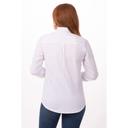 Chef Works White Extra Large Classic Fit Oxford Dress Shirt for Women