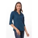 Chef Works Blue 2XL Slim Fit Finesse Shirt for Women