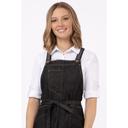 Chef Works Black Gray Apron Suspenders