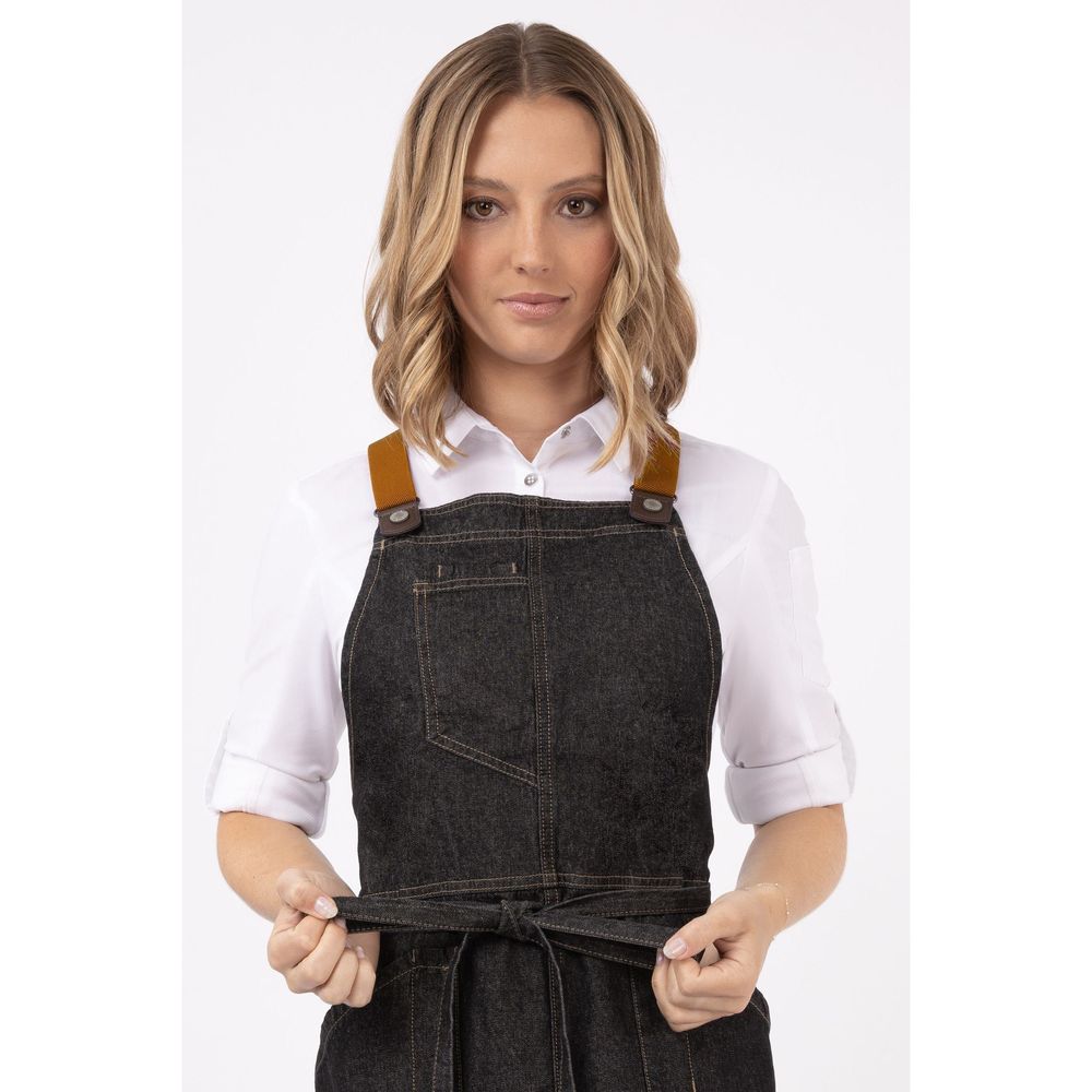 Chef Works Desert Sand Apron Suspenders