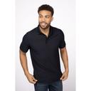 Chef Works Black 3XL Formal Fit Collared Polo Shirt for Men