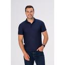 Chef Works Navy Large Formal Fit Collared Polo Shirt for Men