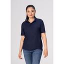 Chef Works Navy Large Formal Fit Collared Polo Shirt for Women