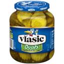 Vlasic Ovals Hamburger Dill Chip, 32 Ounce -- 12 per case