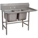 Spec-line 940 Series Stainless Steel Regaline Sink with 2 Compartment, Right Drain Board.Overall Length 80 inch.