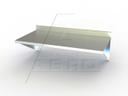 Aero 304 Stainless NSF Wall Shelf, 12 x 24 x 3 inch.