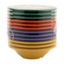 Mix GET Enterprises inc Diamond Mardi Gras Melamine Bowl, 4.5 Ounce -- 48 per case.