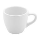 White GET Enterprises inc Bake and Brew Melamine Espresso Cup, 3 Ounce -- 48 per case.