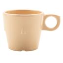 Tan GET Enterprises inc Bake and Brew Melamine Conic Stacking Cup, 7.5 Ounce -- 48 per case.