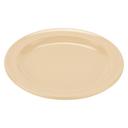 Tan GET Enterprises inc Supermel I Melamine Round Plate, 5.5 inch -- 48 per case.