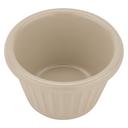 Clear GET Enterprises inc Melamine Fluted Ramekin, 1.5 Ounce -- 48 per case.