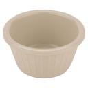 Clear GET Enterprises inc Melamine Fluted Ramekin, 2.75 inch -- 48 per case.