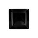Black GET Enterprises inc Milano Melamine Square Plate, 12 inch -- 12 per case