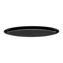 Black GET Enterprises inc Siciliano Melamine Oval Platter, 20 Ounce -- 12 per case