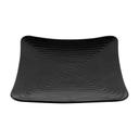 Black GET Enterprises inc Milano Melamine Square Plate, 13.75 inch -- 6 per case