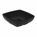Black GET Enterprises inc Milano Melamine Square Bowl, 2.5 Quart -- 12 per case