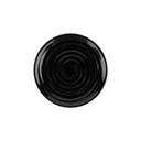 Black GET Enterprises inc Milano Melamine Round Plate, 7.5 inch -- 12 per case