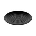 Black GET Enterprises inc Milano Melamine Round Plate, 7.5 inch -- 12 per case