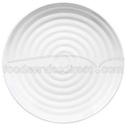 Mix GET Enterprises inc Diamond Mardi Gras Melamine Round Narrow Rim Plate, 7.25 inch -- 48 per case.