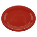 Rio Orange GET Enterprises inc Diamond Mardi Gras Melamine Oval Platter, 12 x 9 inch -- 12 per case.
