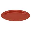 Rio Orange GET Enterprises inc Diamond Mardi Gras Melamine Oval Platter, 12 x 9 inch -- 12 per case.