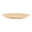 Tan GET Enterprises inc Supermel I Melamine Oval Platter, 13.25 x 9.75 inch -- 12 per case.