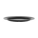 Black GET Enterprises inc Milano Melamine Oval Platter, 18 x 13.5 inch -- 12 per case