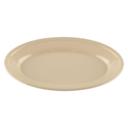 Tan GET Enterprises inc Supermel II Melamine Oval Platter, 9.25 x 6.25 inch -- 24 per case.