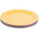 Mix GET Enterprises inc Diamond Mardi Gras Melamine Oval Platter, 9.75 x 7.25 inch -- 24 per case.