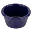 Cobalt Blue GET Enterprises inc Melamine Fluted Ramekin, 2.88 inch -- 48 per case.