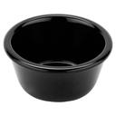 Black GET Enterprises inc Melamine Smooth Ramekin, 3 Ounce -- 48 per case.