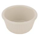 Ivory GET Enterprises inc Melamine Fluted Ramekin, 3.19 inch -- 48 per case.
